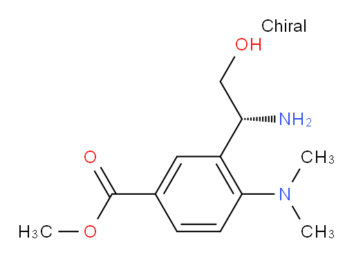 methyl 3-[(1R)-1-amino-2-hydroxyethyl]-4-(dimethylamino)benzoate