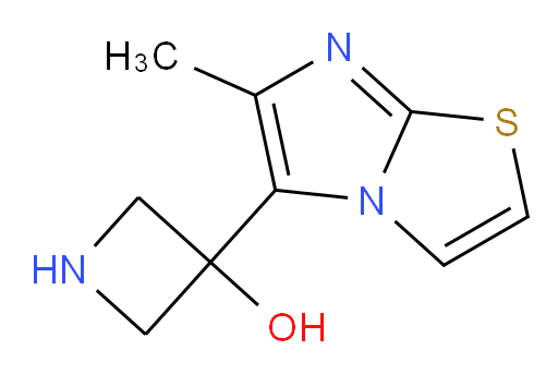 3-{6-methylimidazo[2,1-b][1,3]thiazol-5-yl}azetidin-3-ol