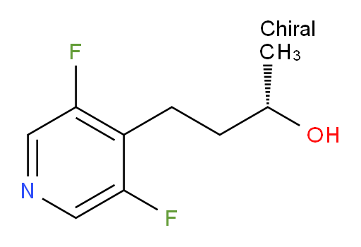 (2S)-4-(3,5-difluoropyridin-4-yl)butan-2-ol