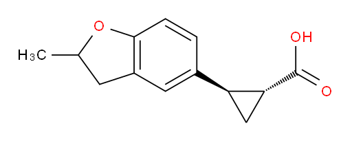 rac-(1R,2R)-2-(2-methyl-2,3-dihydro-1-benzofuran-5-yl)cyclopropane-1-carboxylic acid