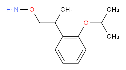O-{2-[2-(propan-2-yloxy)phenyl]propyl}hydroxylamine