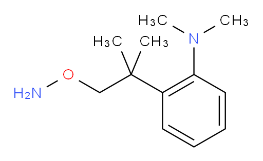 2-[1-(aminooxy)-2-methylpropan-2-yl]-N,N-dimethylaniline