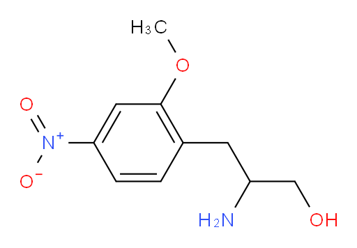 2-amino-3-(2-methoxy-4-nitrophenyl)propan-1-ol