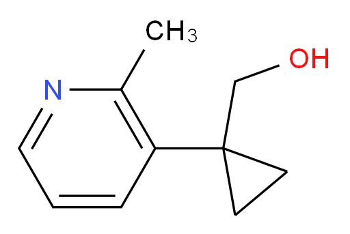 [1-(2-methylpyridin-3-yl)cyclopropyl]methanol