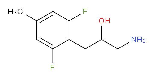 1-amino-3-(2,6-difluoro-4-methylphenyl)propan-2-ol