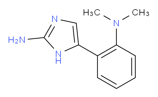 5-[2-(dimethylamino)phenyl]-1H-imidazol-2-amine