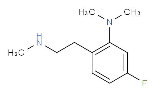 5-fluoro-N,N-dimethyl-2-[2-(methylamino)ethyl]aniline