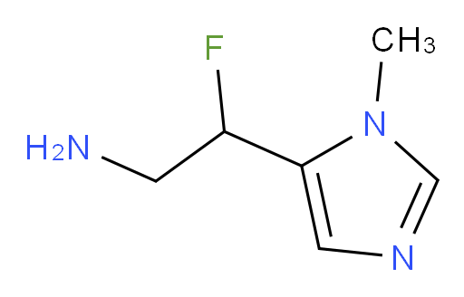 2-fluoro-2-(1-methyl-1H-imidazol-5-yl)ethan-1-amine