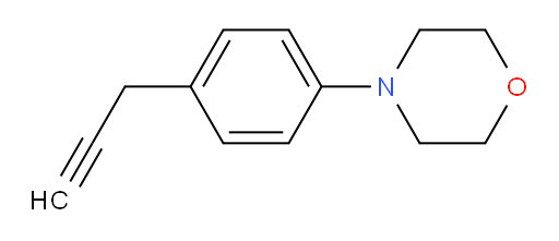 4-[4-(prop-2-yn-1-yl)phenyl]morpholine