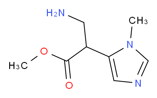 methyl 3-amino-2-(1-methyl-1H-imidazol-5-yl)propanoate