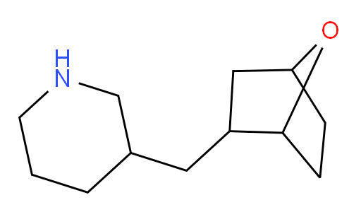 3-({7-oxabicyclo[2.2.1]heptan-2-yl}methyl)piperidine