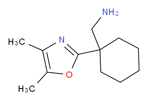 [1-(dimethyl-1,3-oxazol-2-yl)cyclohexyl]methanamine