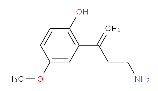 2-(4-aminobut-1-en-2-yl)-4-methoxyphenol