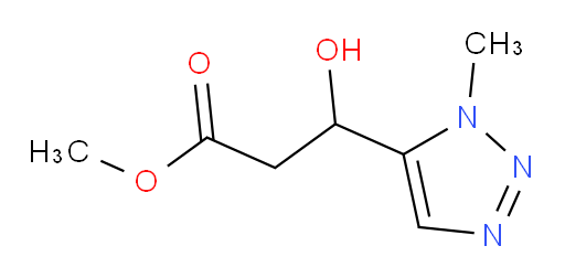 methyl 3-hydroxy-3-(1-methyl-1H-1,2,3-triazol-5-yl)propanoate