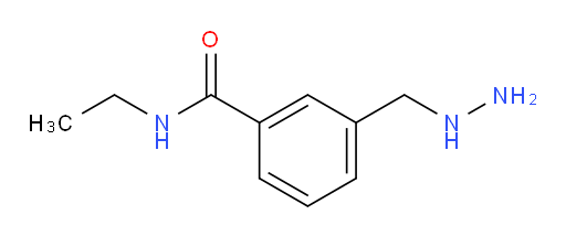 N-ethyl-3-(hydrazinylmethyl)benzamide
