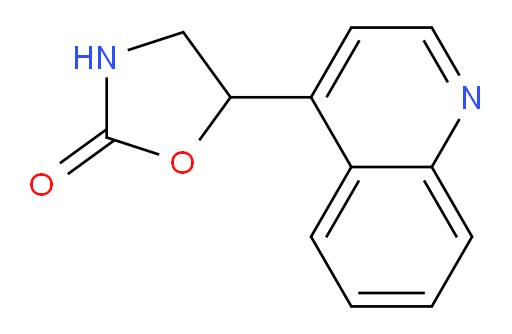 5-(quinolin-4-yl)-1,3-oxazolidin-2-one