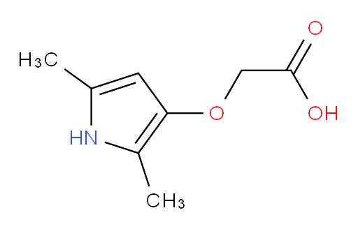 2-[(2,5-dimethyl-1H-pyrrol-3-yl)oxy]acetic acid