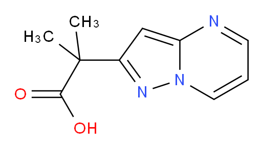 2-methyl-2-{pyrazolo[1,5-a]pyrimidin-2-yl}propanoic acid