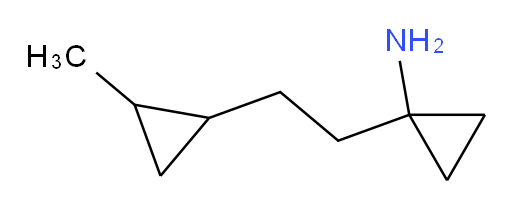 1-[2-(2-methylcyclopropyl)ethyl]cyclopropan-1-amine