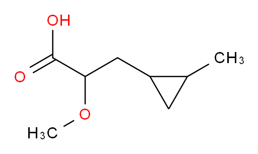 2-methoxy-3-(2-methylcyclopropyl)propanoic acid