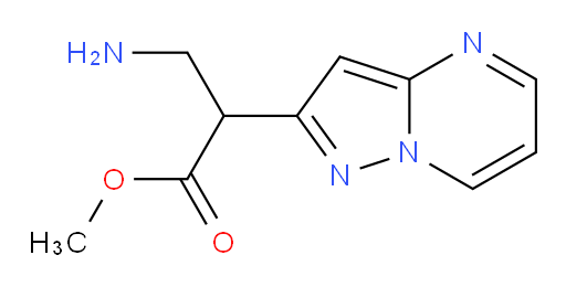 methyl 3-amino-2-{pyrazolo[1,5-a]pyrimidin-2-yl}propanoate