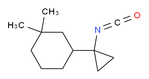 3-(1-isocyanatocyclopropyl)-1,1-dimethylcyclohexane