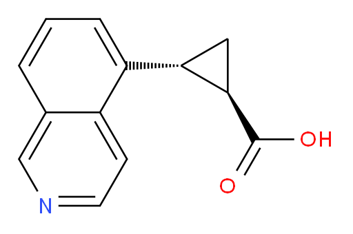 rac-(1R,2R)-2-(isoquinolin-5-yl)cyclopropane-1-carboxylic acid