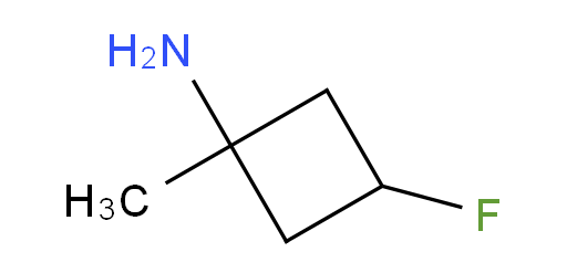 3-fluoro-1-methylcyclobutan-1-amine