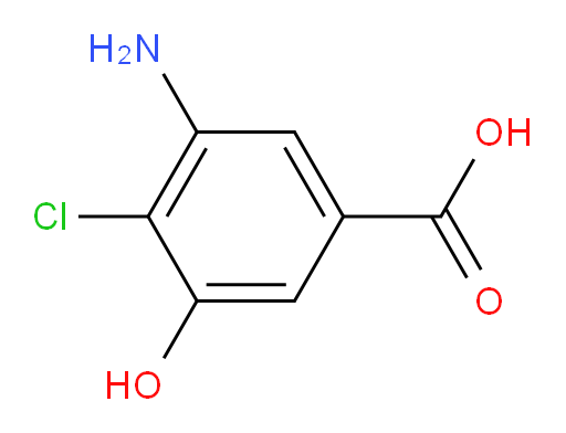 3-amino-4-chloro-5-hydroxybenzoic acid