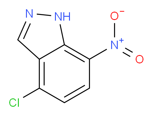4-chloro-7-nitro-1H-indazole