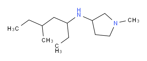 1-methyl-N-(5-methylheptan-3-yl)pyrrolidin-3-amine
