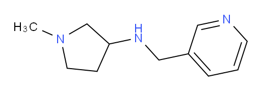 1-methyl-N-[(pyridin-3-yl)methyl]pyrrolidin-3-amine