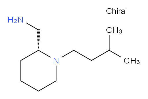 [(2R)-1-(3-methylbutyl)piperidin-2-yl]methanamine