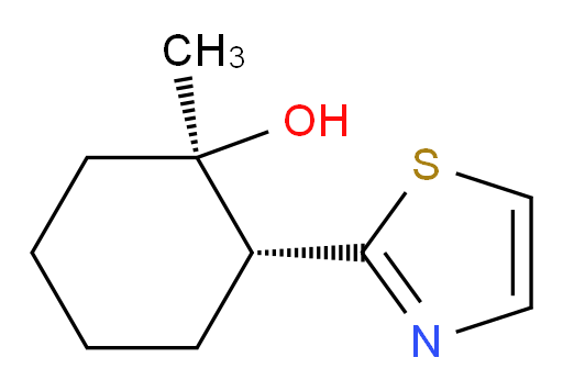 rac-(1R,2R)-1-methyl-2-(1,3-thiazol-2-yl)cyclohexan-1-ol