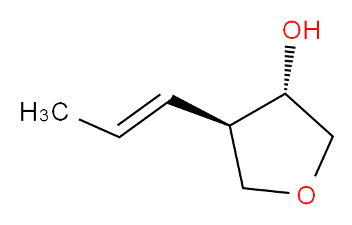 rac-(3R,4S)-4-(prop-1-en-1-yl)oxolan-3-ol