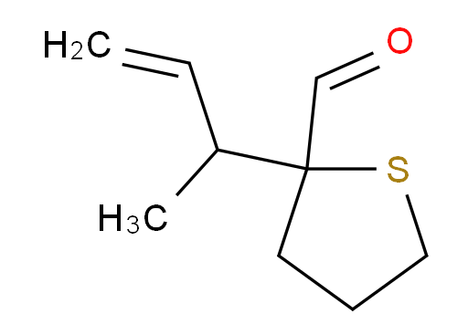 2-(but-3-en-2-yl)thiolane-2-carbaldehyde