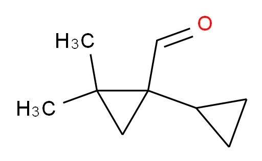 1-cyclopropyl-2,2-dimethylcyclopropane-1-carbaldehyde