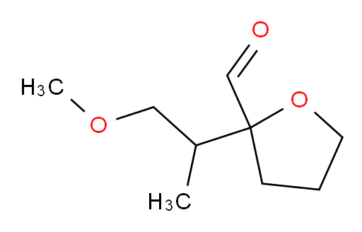2-(1-methoxypropan-2-yl)oxolane-2-carbaldehyde