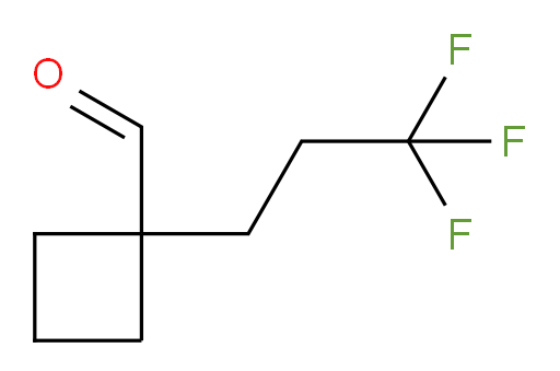 1-(3,3,3-trifluoropropyl)cyclobutane-1-carbaldehyde