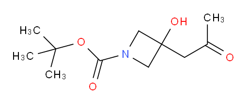 tert-butyl 3-hydroxy-3-(2-oxopropyl)azetidine-1-carboxylate