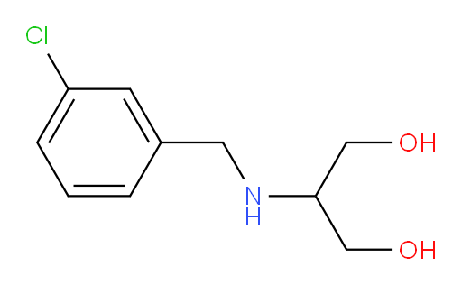 2-{[(3-chlorophenyl)methyl]amino}propane-1,3-diol