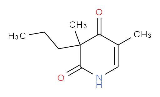 3,5-dimethyl-3-propyl-1,2,3,4-tetrahydropyridine-2,4-dione