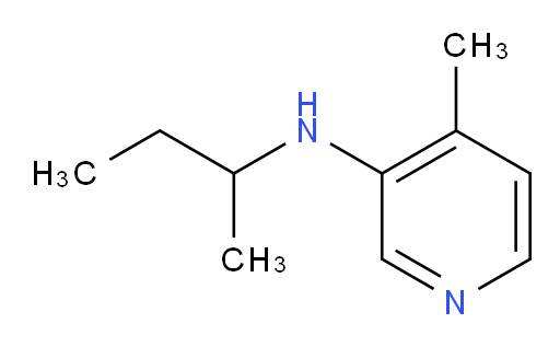 N-(butan-2-yl)-4-methylpyridin-3-amine