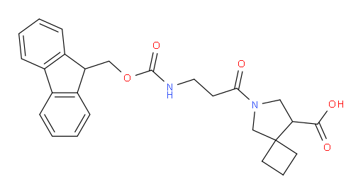6-[3-({[(9H-fluoren-9-yl)methoxy]carbonyl}amino)propanoyl]-6-azaspiro[3.4]octane-8-carboxylic acid