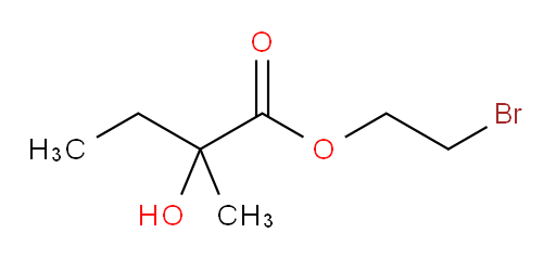 2-bromoethyl 2-hydroxy-2-methylbutanoate