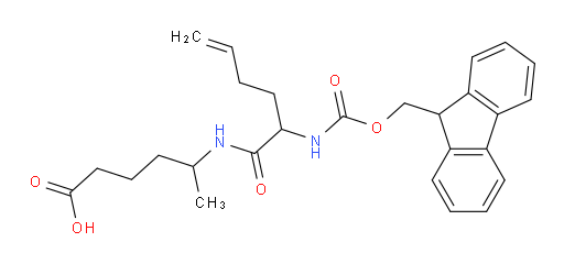 5-[2-({[(9H-fluoren-9-yl)methoxy]carbonyl}amino)hex-5-enamido]hexanoic acid