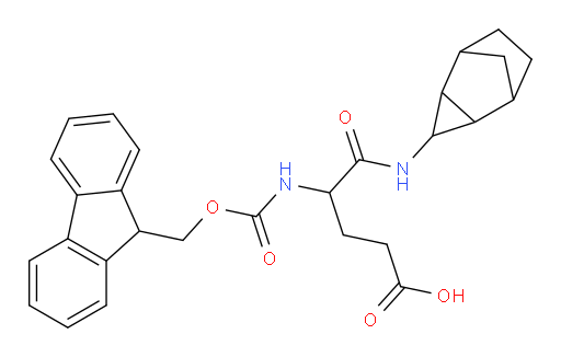 4-({[(9H-fluoren-9-yl)methoxy]carbonyl}amino)-4-({tricyclo[3.2.1.0,2,4]octan-3-yl}carbamoyl)butanoic acid