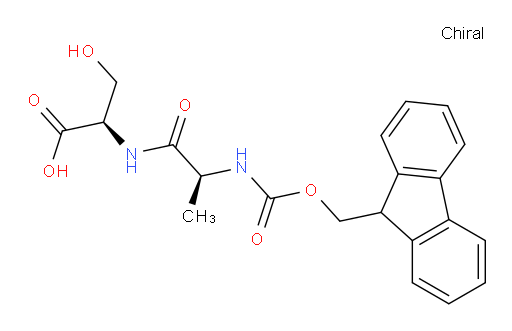 (2R)-2-[(2S)-2-({[(9H-fluoren-9-yl)methoxy]carbonyl}amino)propanamido]-3-hydroxypropanoic acid