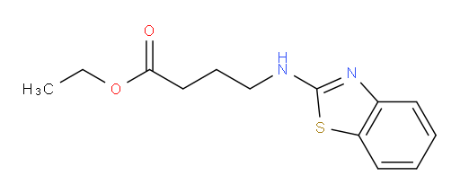 ethyl 4-[(1,3-benzothiazol-2-yl)amino]butanoate