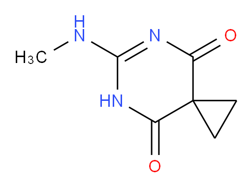 6-(methylamino)-5,7-diazaspiro[2.5]oct-5-ene-4,8-dione